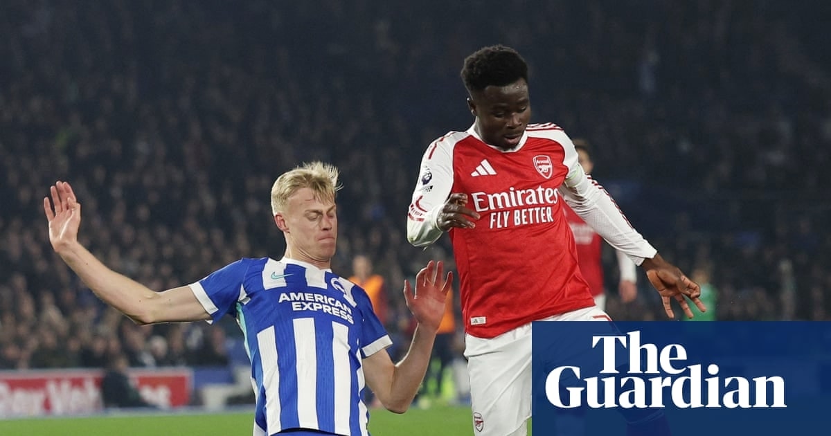 萨卡回应批评坚持以胜利为目标 阿森纳1-0击败布莱顿领跑英超