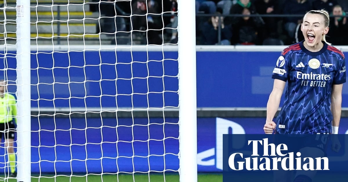 阿森纳女足4-0击败OH Leuven,距女子欧冠八强仅一步之遥